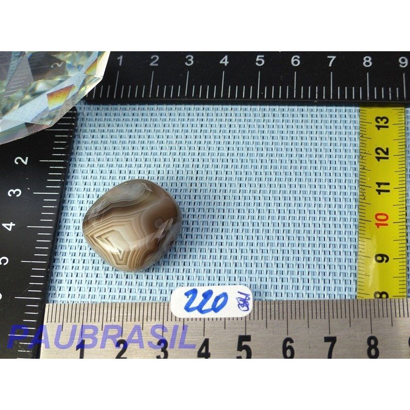 Agate Botswana en Pierre Roulée 11gr