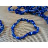 Bracelet Lapis Lazuli en mini pierres roulées Q Extra