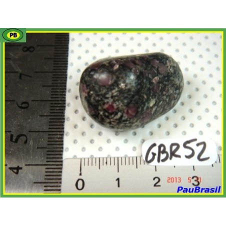 Grenat biotite en pierre roulée de 18g de Madagascar