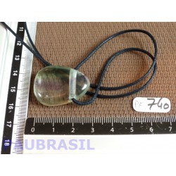 Pendentif en Fluorite Multicolore 13gr