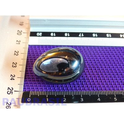 Oeuf Hematite 30mm long 40gr environ
