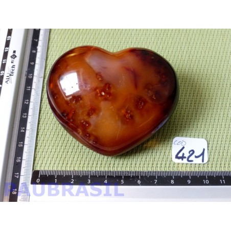 Coeur en Cornaline de 246g