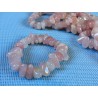 Bracelet baroque XL en Quartz Rose Extra