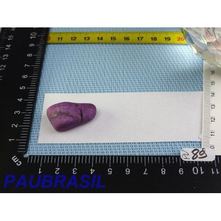 Purpurite en pierre roulée non polie 14g