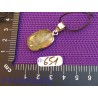 Pendentif Prehnite Epidote Cabochon Q Extra 7gr monture argent 925