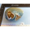 Oeuf en Jaspe Polychrome 1100gr 85mm diamètre 120mm long