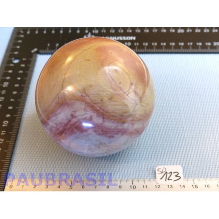 Sphère en Jaspe Océan 1212gr 95mm diamètre