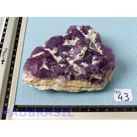 Fluorite Fluorine rose brute du Mexique Q Extra 490g