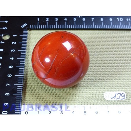 Sphère Jaspe Rouge 180g diamètre 50mm