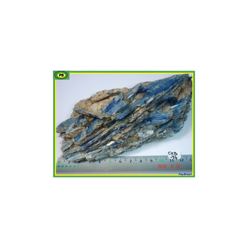 Kyanite, Cyanite, Disthène bleu 736 g, Qualité extra