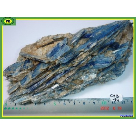Kyanite, Cyanite, Disthène bleu 736 g, Qualité extra