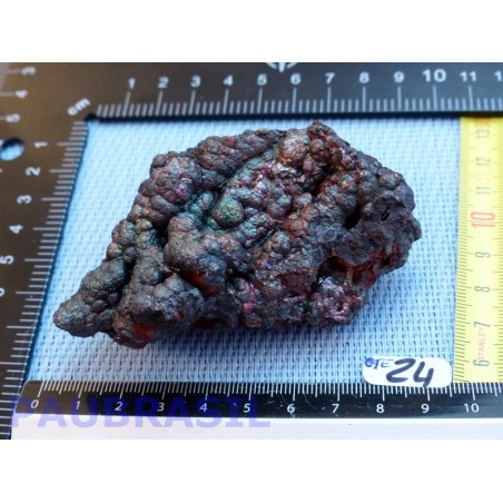 Goethite irisée brute Q Extra Tharsis Espagne 156g