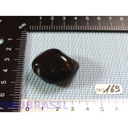 Onyx noir du Brésil en galet roulé de 23gr