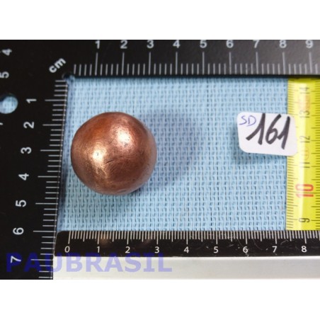 Sphère en Cuivre 112g diam 30mm