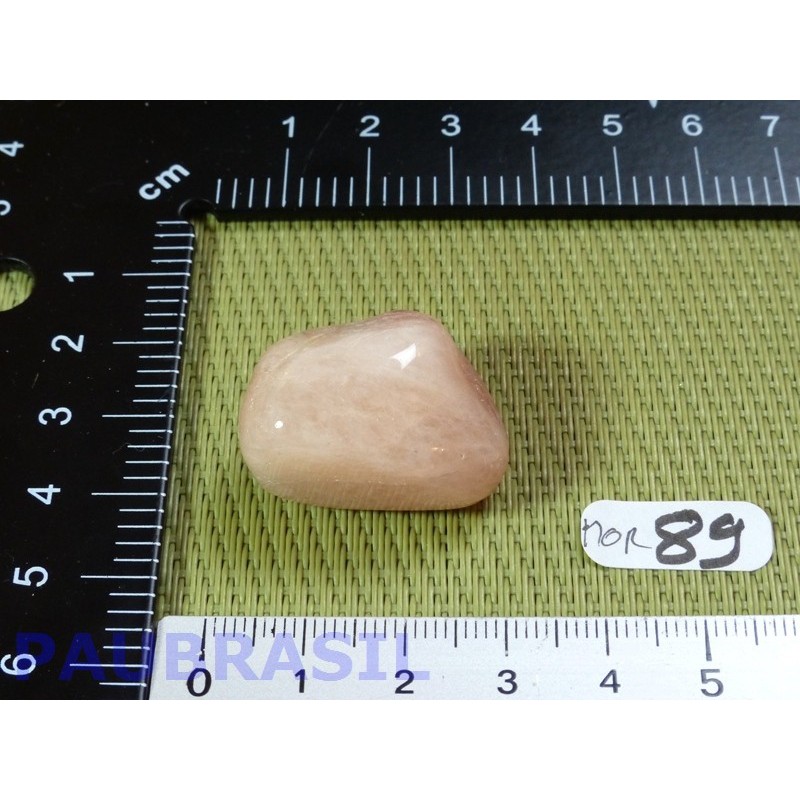 Morganite (béryl rose) Angola pierre roulée Q Extra 14g