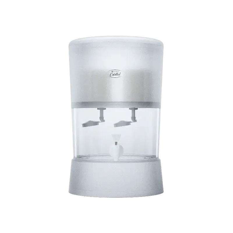 Fontaine 6 litres Cristal avec filtre à eau Stefani