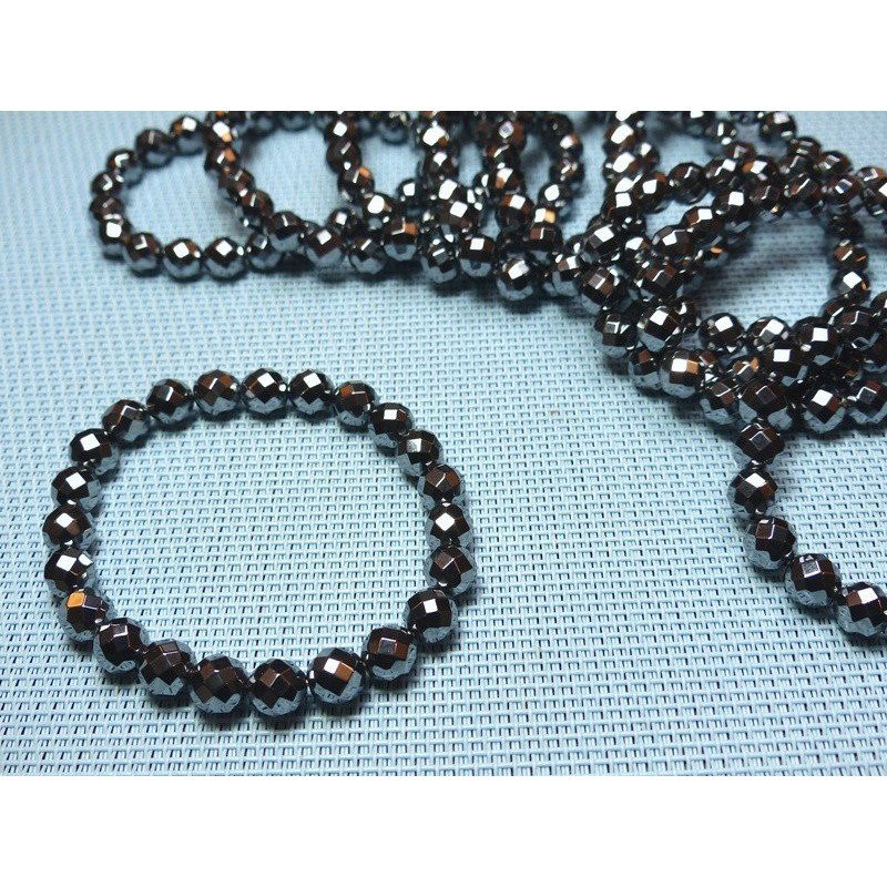 Bracelet Piémontite - Dragon Stone en perles de 8mm