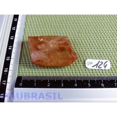 Pointe de Quartz Tangerine de 13gr guérisseur doré Brésil Qualité moye