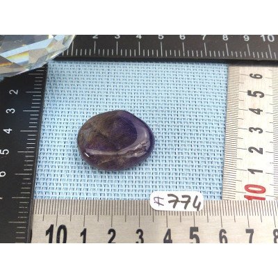 Améthyste Foncée Pierre Plate Q Extra 12g