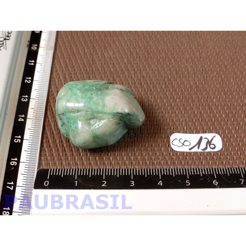 Chrysocolle en pierre roulée Afrique du Sud 28gr