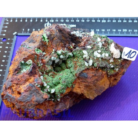 Conichalcite en pierre brute du Mexique 2348g PIECE SUPERBE