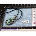 Pendentif Turquoise du Népal Cabochon Q Extra 8gr monture argent 925