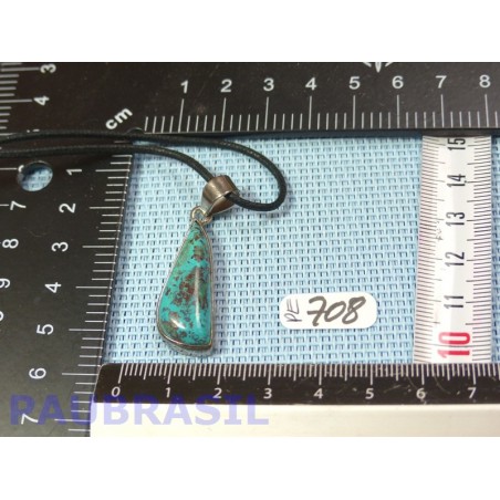 Pendentif Chrysocolle Cabochon Q Extra 5gr monture argent 925 Pendentif Chrysocolle Cabochon Q Extra 5gr monture argent 925