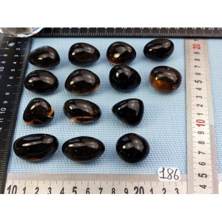 Quartz Fumé Q Extra Pierre Roulée à l unité de 20 à 25 gr | Minéraux Paubrasil