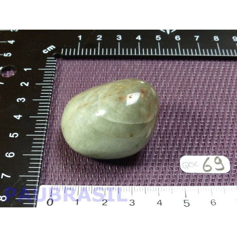 Quartz oeil de chat en pierre roulée de 50g