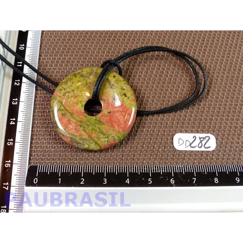 Pi Donut Unakite de 4 cm