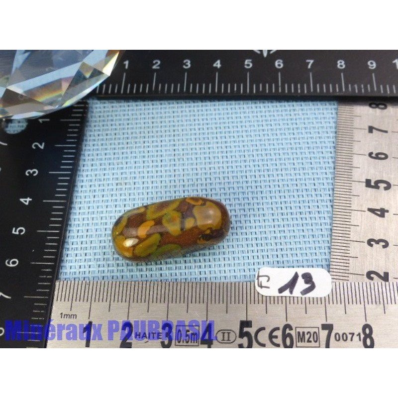 Fruit Jasper - Azubalite - Ajooba Jasper en Pierre Roulee Q Extra Extr