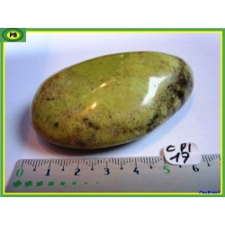 Opale pistache pierre roulée de 68gr Madagascar