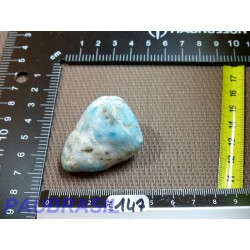 LARIMAR - Pectolite bleue pierre semi roulée Q Extra 45gr