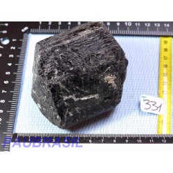 Tourmaline Noire Schorl Pierre Brute Biterminée Q EXTRA 702g