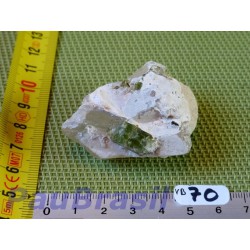 Tourmaline verte - verdélite et quartz de 59g