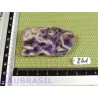 Améthyste Auvergne en plaque polie Q Extra 31gr