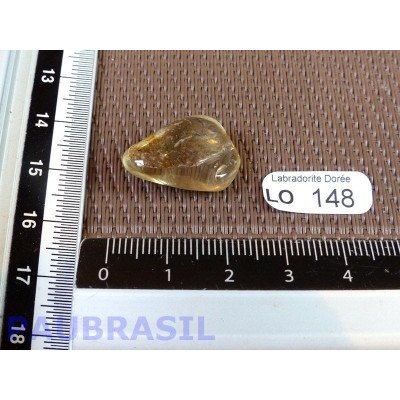 Bytownite - Labradorite dorée en pierre roulée 3gr Q Extra