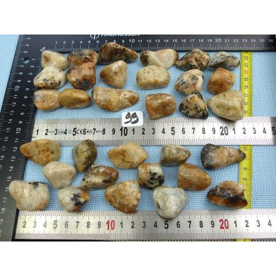 Cassitérite sur quartz Pierre Roulée à l unité de 20 à 25 gr | Minéraux Paubrasil