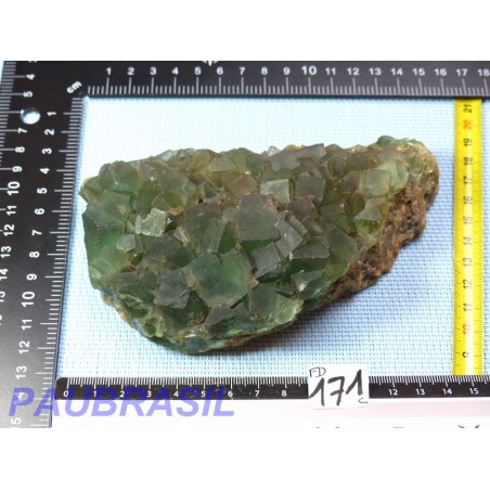 Fluorite vert bouteille  Namibie Q Extra 700g  pièce SUPERBE