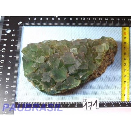 Fluorite vert bouteille  Namibie Q Extra 700g  pièce SUPERBE