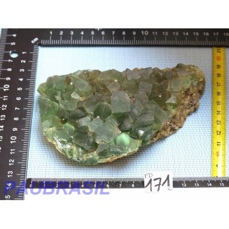 Fluorite vert bouteille  Namibie Q Extra 700g  pièce SUPERBE