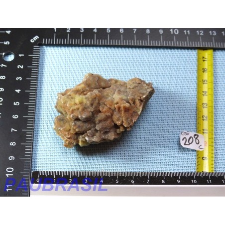 Calcédoine Chrome pierre brute 83gr Rare Calcédoine Chrome pierre brute 83gr Rare
