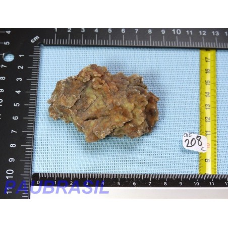 Calcédoine Chrome pierre brute 83gr Rare