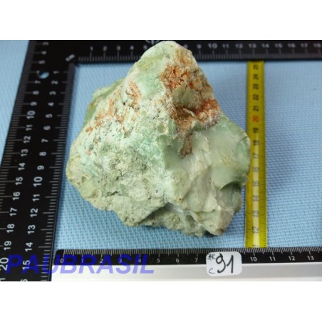 Chrysoprase brute du Brésil 650g