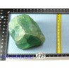 Fluorite verte en pierre brute 610g Chine