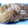 Fluorite fluorine Jaune brute Espagne 1650g Rare