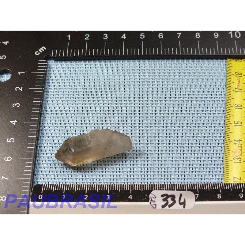 Pointe de Quartz Fumé brut du Brésil 8g