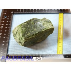 Diopside - Chrome diopside en pierre brute 456gr Q Extra