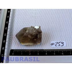 Pointe de Quartz Fumé brut du Brésil 19g