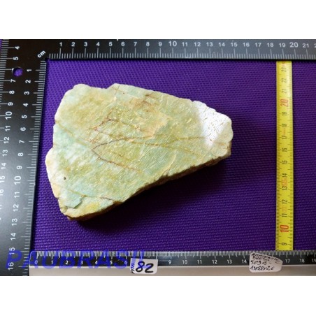 Plaque épaisse polie Amazonite Bresil 509g Plaque épaisse polie Amazonite Bresil 509g